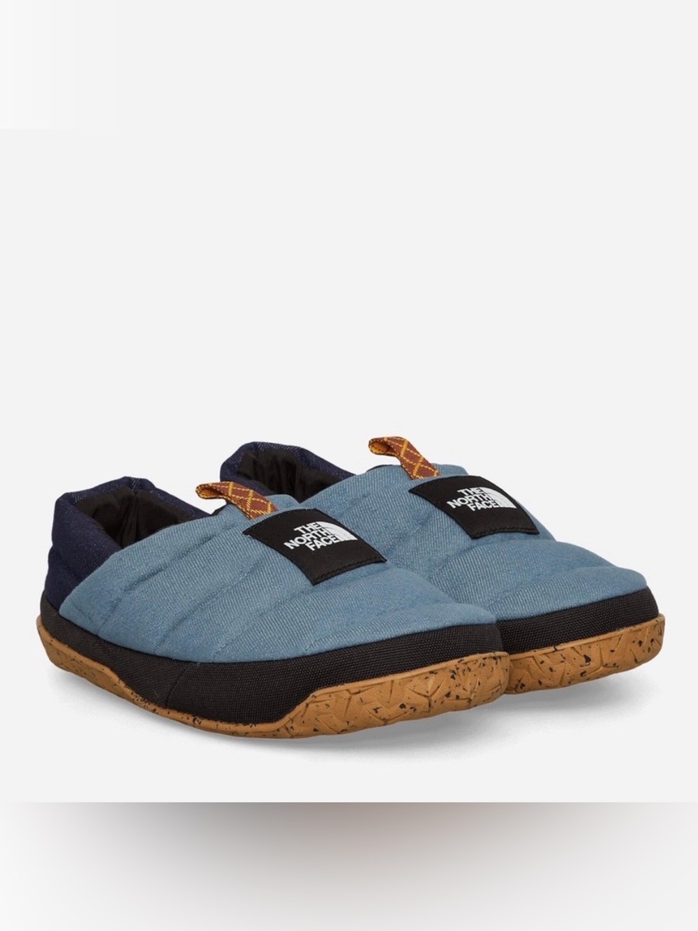 The North Face Nuptse Denim Down Slippers - sz 9